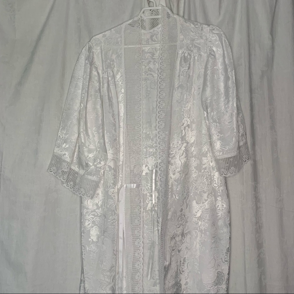 Vintage lingerie cover up